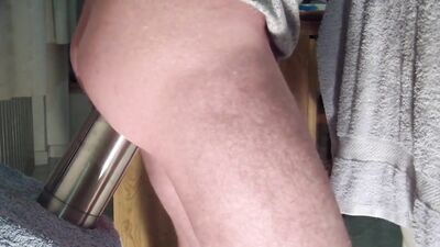 Real Steel - Hard Anal Work With Hard Dildo