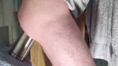 Real Steel - Hard Anal Work With Hard Dildo