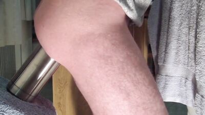 Real Steel - Hard Anal Work With Hard Dildo