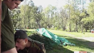 Military Men, Massage and Masturbation: A Soldiers Tale of Relief