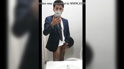 Reflecting on Big Cocks in Blonde Boys Having Fun Outside