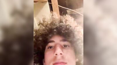 Manly Feet and Hairy Cocks - Amateur Solo Webcam Cum Shots