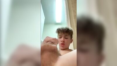 Raw Pleasure: A Twink Threesome with Two Stunning Blonds and Their Straight Buddy