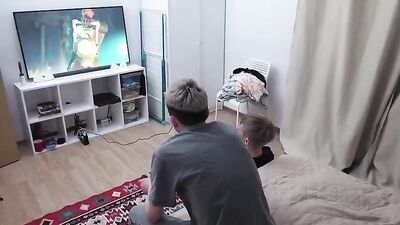 Young European Twinks Playing with their Dick in a Game of Sexual Betting, Raw and Uncut