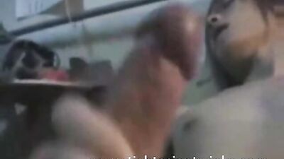 Japanese cam boy playing with his dick on Asian cams