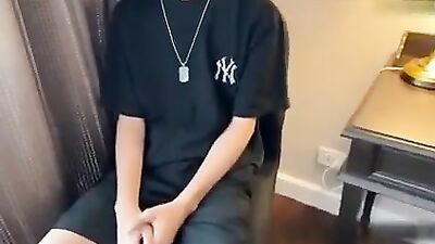 The Beautiful Black Boy in a T-Shirt