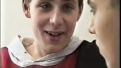 Please Touch Me: A Vintage Twink Bareback Handjob and Blowjob Throwback