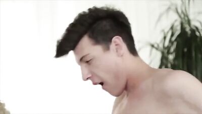 Man-on-man action with Kris Blent and his buddies featuring bareback, cum shots and group sex!