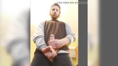 Straight Ginger Cam: Big Dick Amateur Handjob