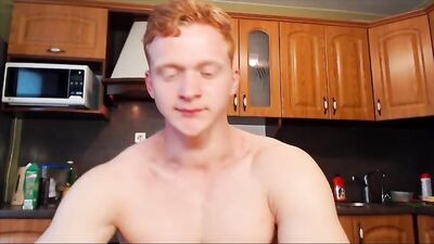 Ginger Man Jaxx-Off to Muscular Tune!