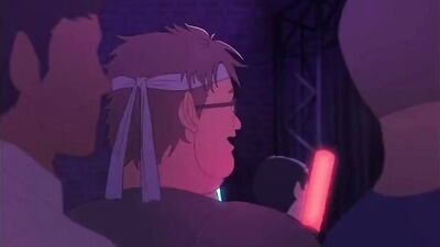 Blowing Away Cartoon Characters in Underground Action Ass Play with Huge Dicks