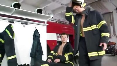 Bareback Monster Cock Fraternal Threesome with Ass Play and Rimming