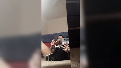 Two Guys and a Pint of Cum: A Gentlemanly Masturbation Session