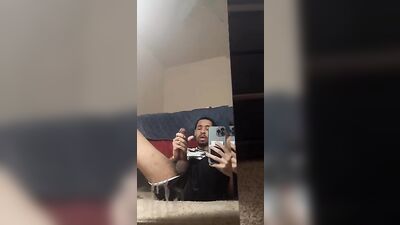 Two Guys and a Pint of Cum: A Gentlemanly Masturbation Session