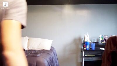 Dustin Deepthroats a Big Black Cock in His Ass