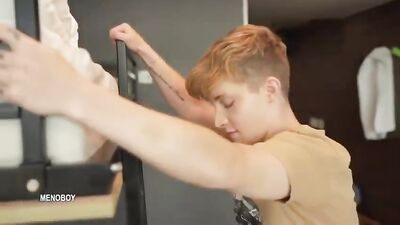 Gagging on Two Monster Dicks: A Bareback Bareback Twink Adventure