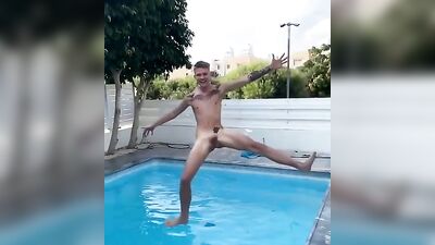Dreaming of a Wetter Bliss: A Tale of Two Poolside Twinks with Big Dicks and Bigger Dreams