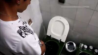 Latino Bareback Twink Threesome - Handjobs, Cum Shots and Bareback Action with Big Cocks