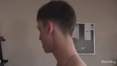 Gay Twink Threesome: Raw and Real Sex with Friends in a Room with no Camouflage