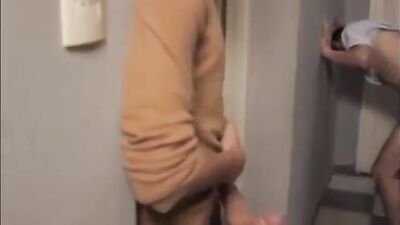 - Gay Foursome Action with Bareback Fun and Handjobs