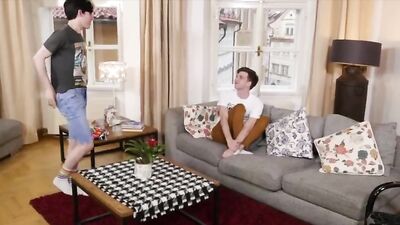 Raw and Rough with Fresh-Faced Barebacking Twinks in Undies