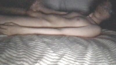 Young Darkling Masturbates on Camera