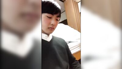 Japanese Boy Shoots His Load in an Epic Cumshot