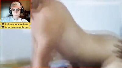 Handsome Latino Fucks Black Guy in Action-Packed Threesome with Mandingo!