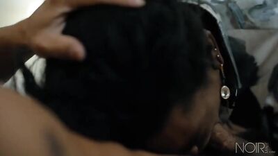 Handsome Black Men Enjoy Steamy Action in the Bedroom with Rough Sex and Unprotected Bareback Fun