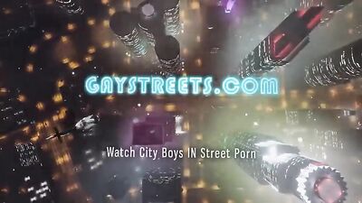 Saw and mike outdsoors gay porn tube