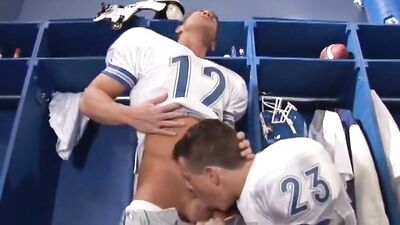 Becoming a Quarterback: Straight Boy Assplay & Blowjobs with Twink Athletes