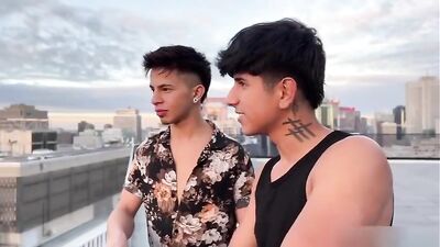 Raw and Rough - Bareback Blowjobs with Muscular Twinks