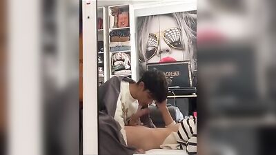 Amateurs sucking cocks in action - a twink blowjob delight!