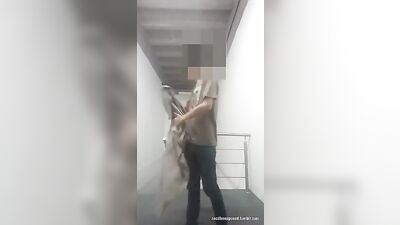 Taking it up and down the fire escape