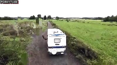 Straight Campers Go Wild in the Woods with Nude Action and Hot Man-to-Man Bareback Sex