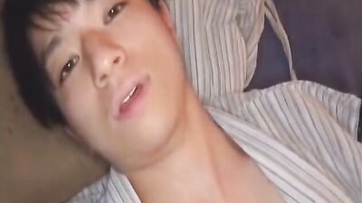 Japanese Yukata Boy Focuses on Ass Play and Blowjobs in Raw, Real-Time Webcam Sex!