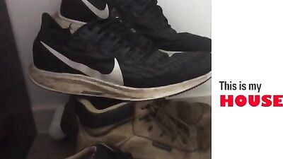 Big Bear Dad Pulls Out His Socks and Makes a Messy Wank in Front of the Camera