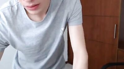 Cute and Curious: A Twinks First Time on Camera