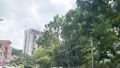 Latino Twink Jerks Off with a Huge Cock, Amateur Solo Cum Shot