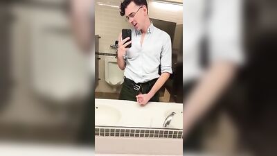 Dick Talk: Piping Hot Turd Twink Gets Laid in a Public Restroom