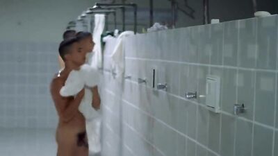 Splish Splash! A Tale of Two Nude Teens in the Shower - The Joy of Ass and Cock Play