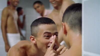 Splish Splash! A Tale of Two Nude Teens in the Shower - The Joy of Ass and Cock Play