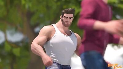 Handjob & Barebacking with the Sodomy Squad in Cartoon Action