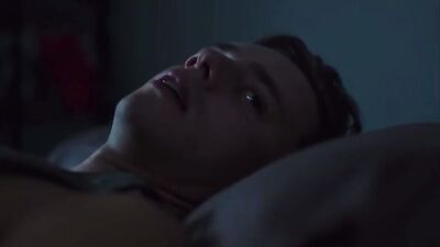 Watching my sexy roomie shoot his load!