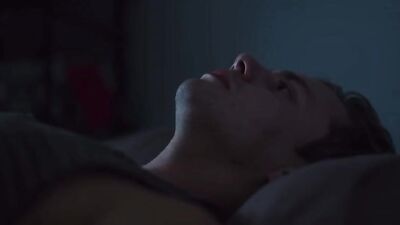 Watching my sexy roomie shoot his load!