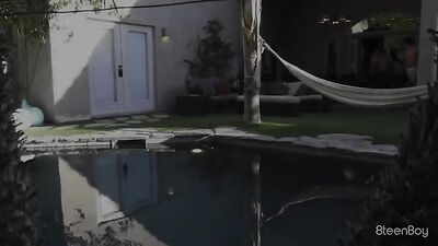 Twink BFFs Have a Homemade Party and Fuck Each Other Raw