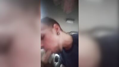 Barebacking In The Back Seat - Two Gay Twink Boys Go Down On Each Other In Front Of A Crowd