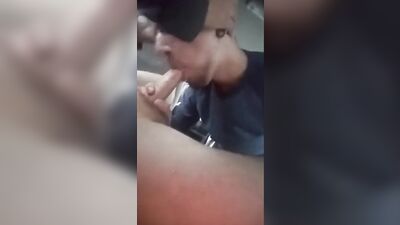 Barebacking In The Back Seat - Two Gay Twink Boys Go Down On Each Other In Front Of A Crowd