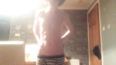 Gangbang with Darren, the Amateur Big Cock Cum Machine