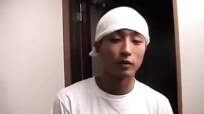 Totally Stacked Asian Muscle Hunk 3P Anal Sex